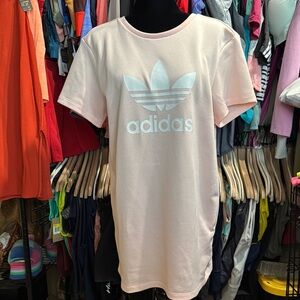 Adidas Pink T-Shirt Dress